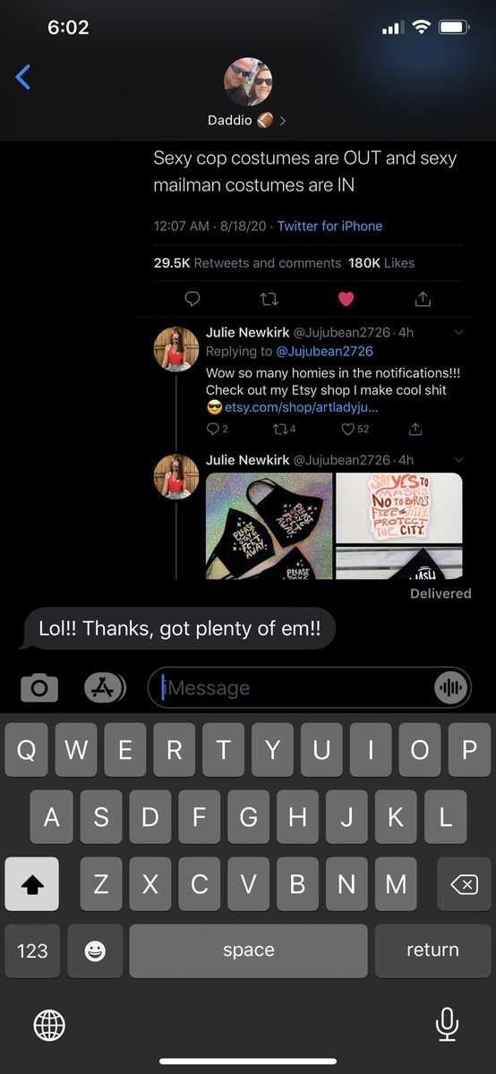 jess_gregss's tweet photo. My dad has been a mailman for 30 years and hit the million mile club so let’s keep it goinnnnn https://t.co/cM6FzkLOdw