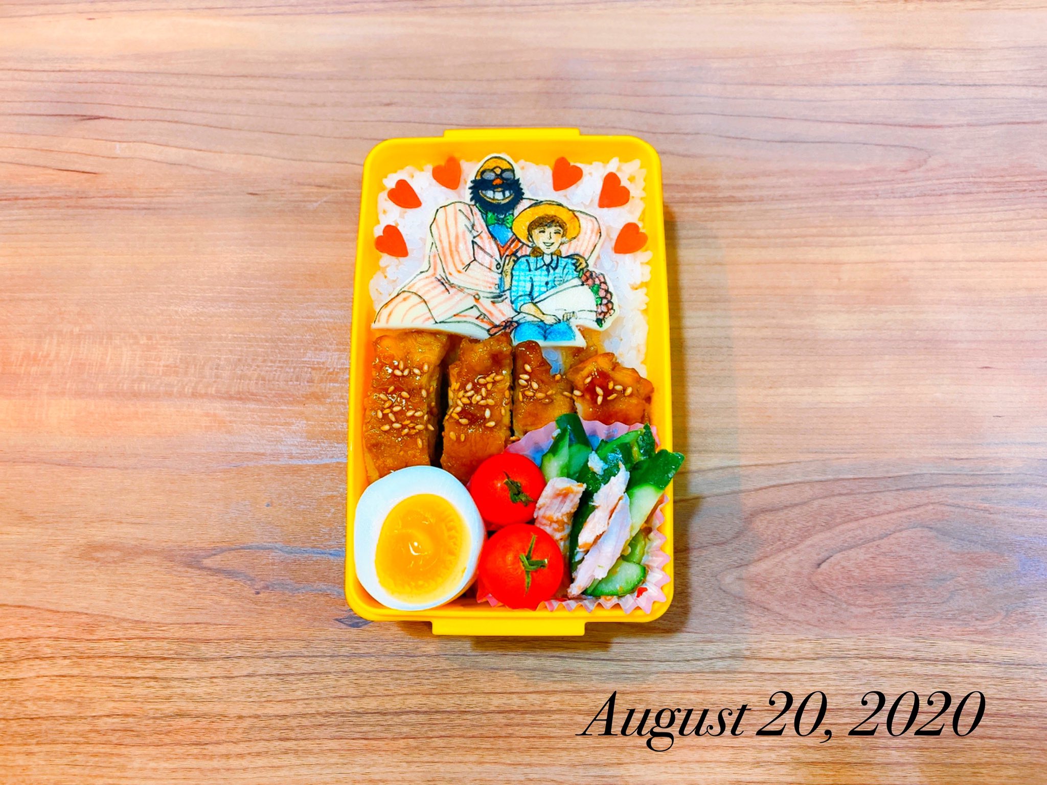 Ms1216 今日は紅の豚 フィオとのツーショット スタジオジブリ ジブリ お弁当 キャラ弁 紅の豚 マンマユート団 フィオ 飛べない豚はただの豚だ T Co 8ktvejtigu Twitter