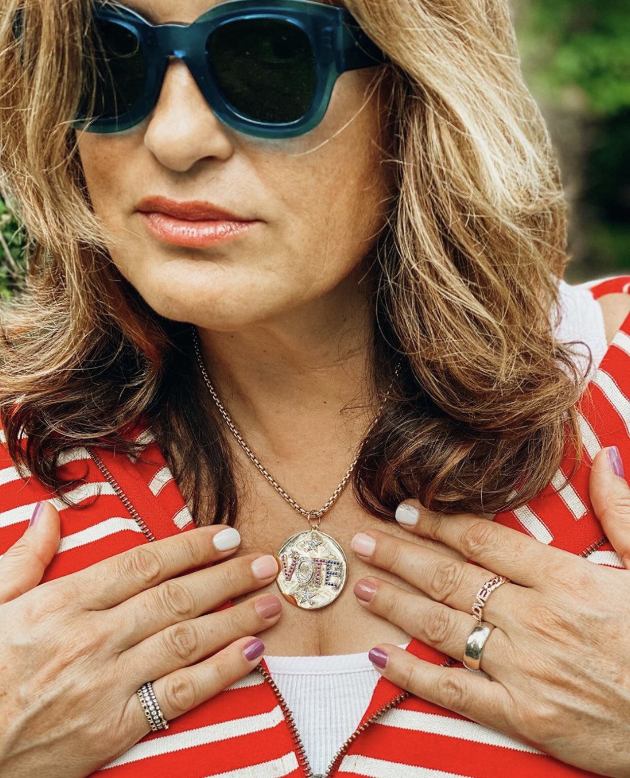 Mariska hargitay sales ring