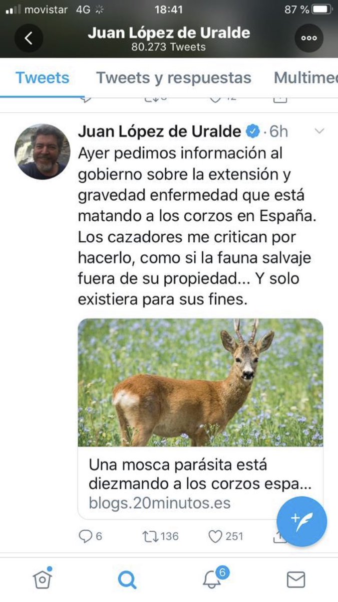 No <a href="/juralde/">Juan López de Uralde</a> , nadie te critica por pedir información.
Los amantes de la fauna salvaje, te criticamos por pedir esa info con 19 años de retraso. Mientras la <a href="/ACEcorzo/">ACEcorzo</a>, ha realizado varios congresos, firmado convenios de investigación, o cientos de publicaciones.
Llegas muy tarde!