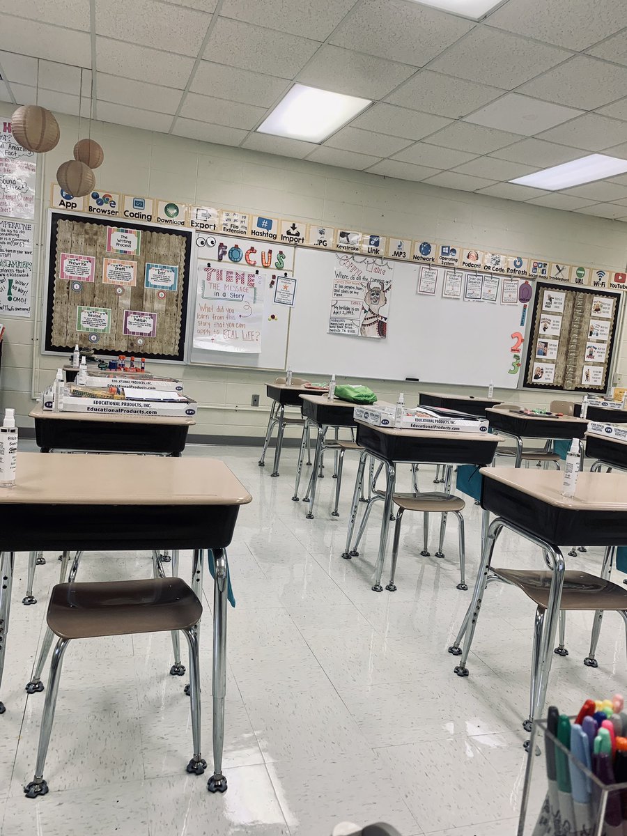Jenn_Tidwell17's tweet photo. Year 5 is here and I “think” I’m ready! May God watch over our class and give me patience with my mask. Amen. #WestStory #LlamaClass https://t.co/qaDytwypRU