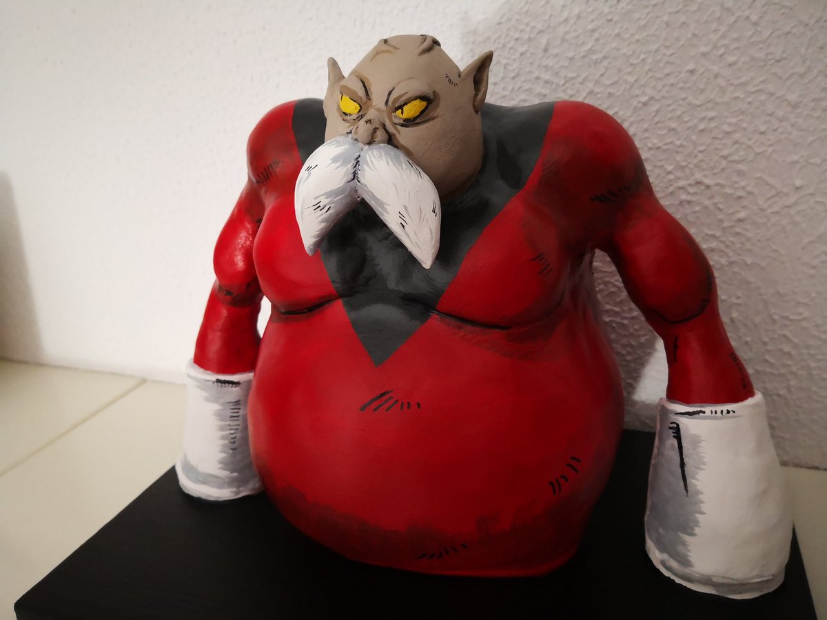 UnderWorld_1982's tweet photo. #toppo #dragonballsuper artesanal terminado #modelaje #universo11 #torneodepoder #hakai #dragonball #busto #figura https://t.co/rOEATcgvQj