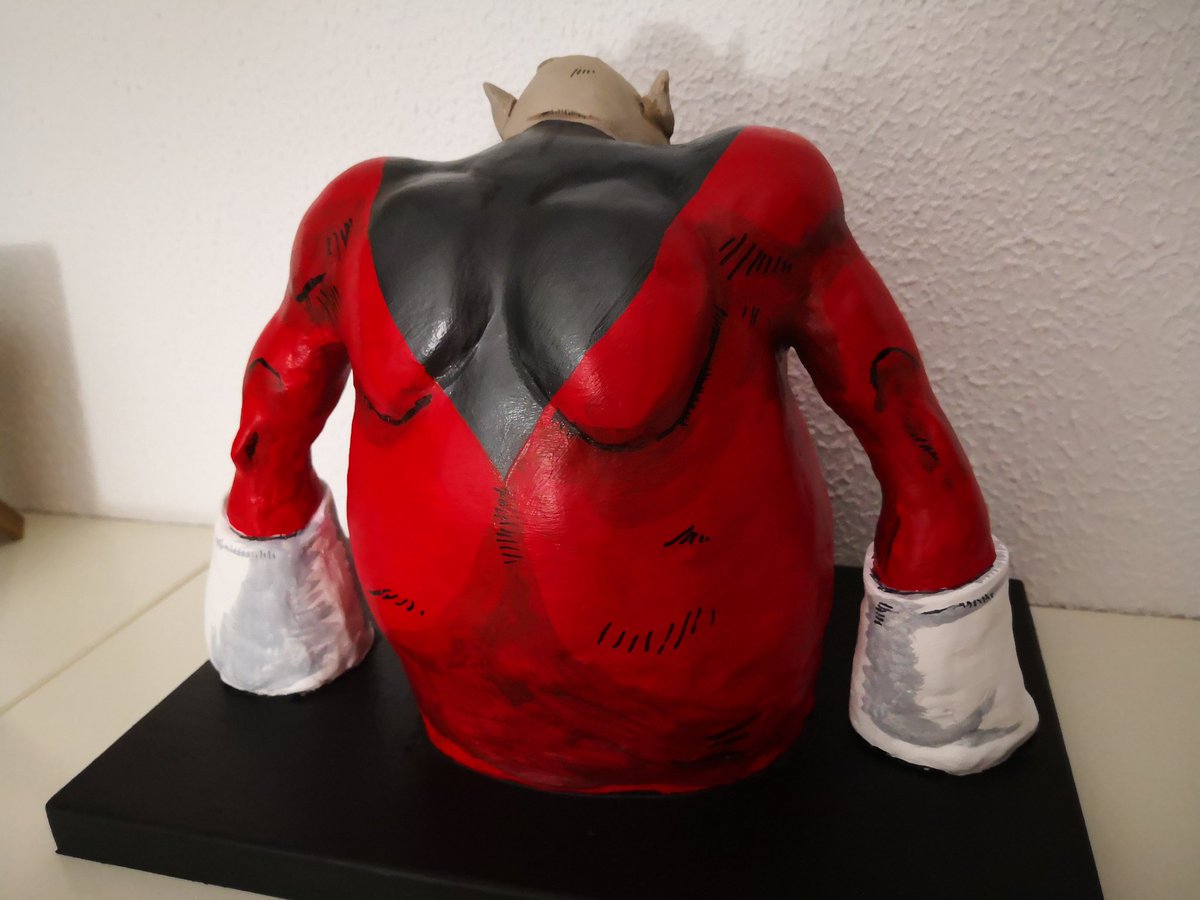 UnderWorld_1982's tweet photo. #toppo #dragonballsuper artesanal terminado #modelaje #universo11 #torneodepoder #hakai #dragonball #busto #figura https://t.co/rOEATcgvQj