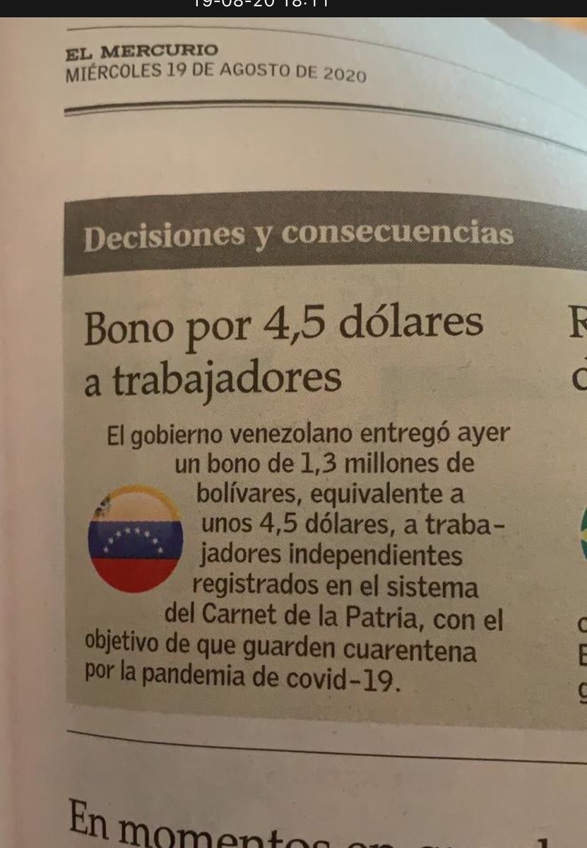 Chilenos del Apruebo , cómo se verían con un bonito de US4,5.- o sea, $3600.- Eso les espera...!!!!👇🏻👇🏻👇🏻