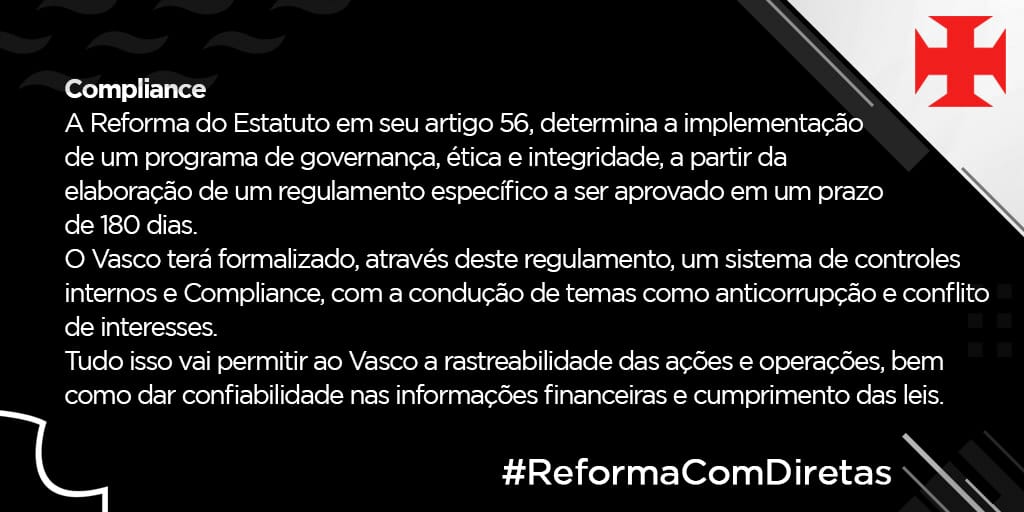 #reformacomdiretas #Vasco
