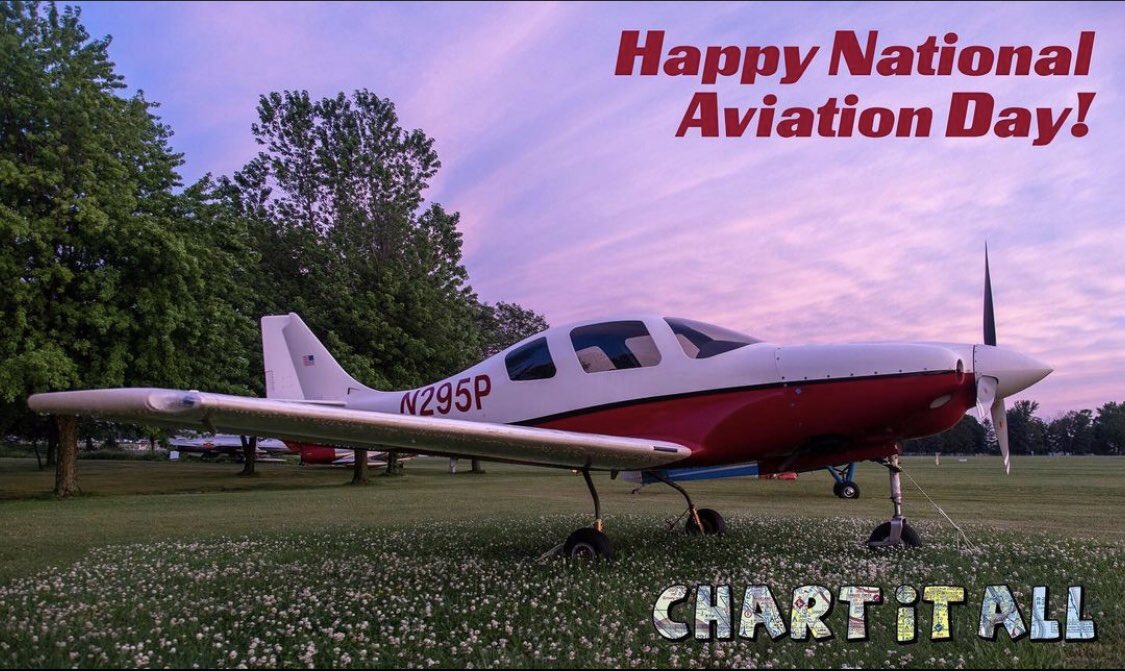 ChartitAll's tweet photo. Happy National Aviation Day! βοΈ #ChartItFlyItWearIt #chartitall #aviation https://t.co/8FtlXNQJBm