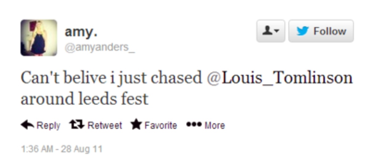 Once upon a time ... LEEDS 2011! yes they were at the festival on 28th August. We know something happened there, so that night could be a special night.