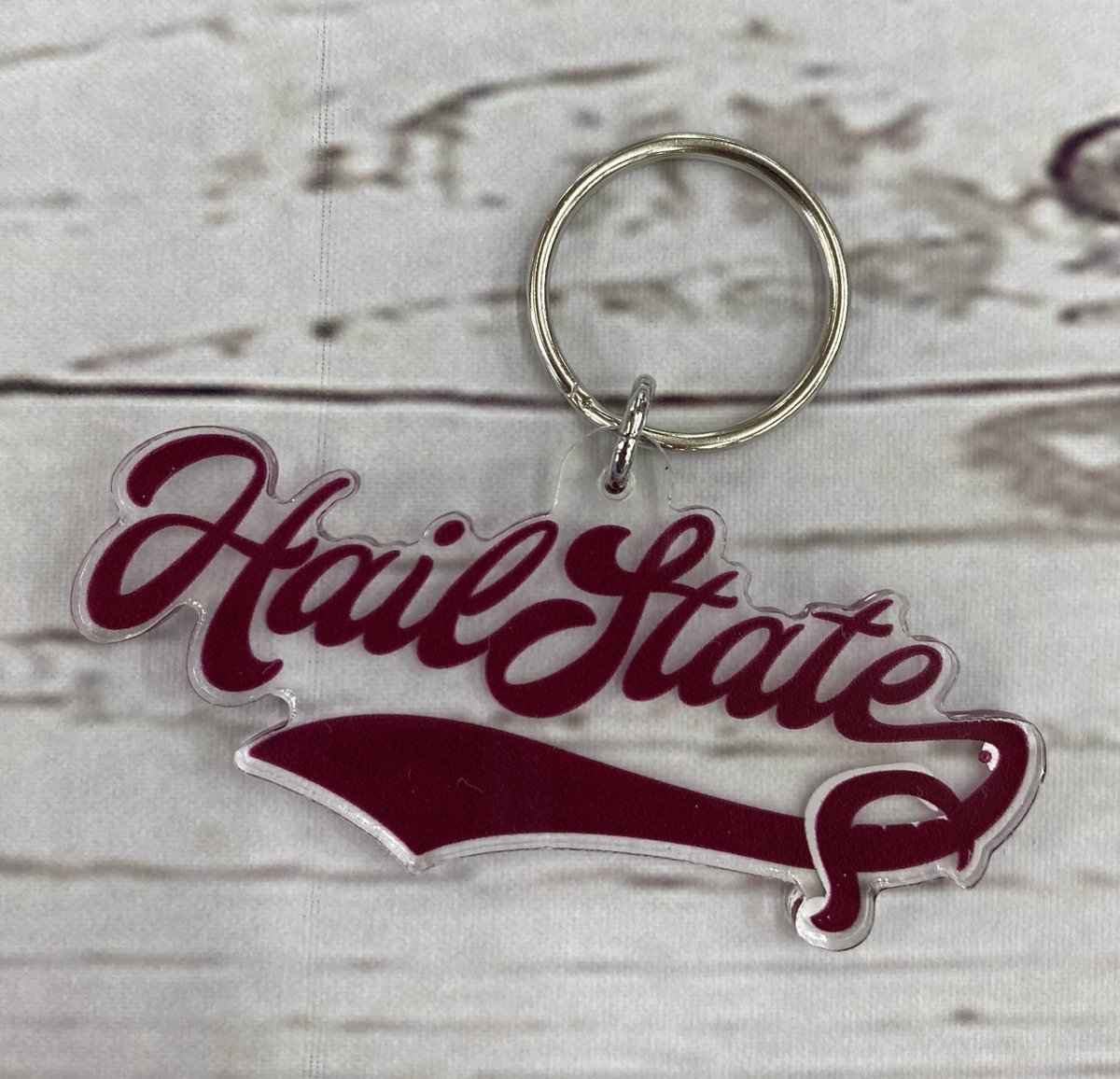 CBM_MSU's tweet image. This new keychain is perfect for this football season! Who’s ready for football?? 🏈 
Shop now: ow.ly/AFiB30r5gy9
#captainleach #hailstate #swingyoursword