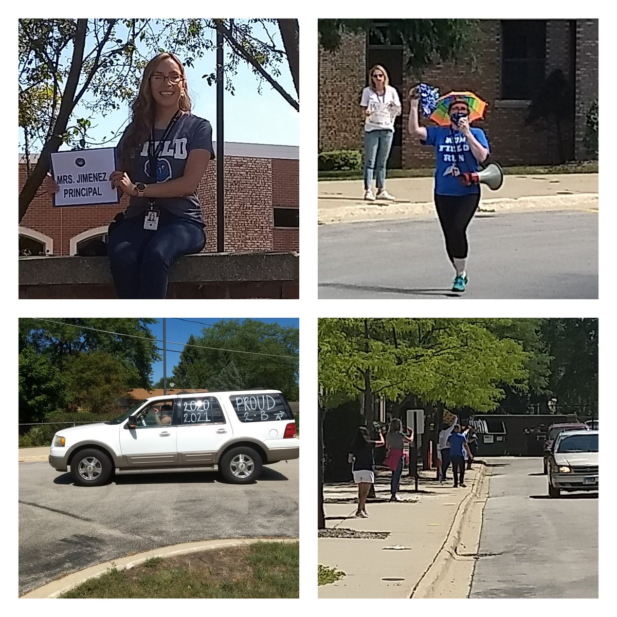 Our Field Beep and Greet was a success! Families from Field and across the district came to see their teachers in the car parade.#FieldFalconsCare #21learns #InThisTogether