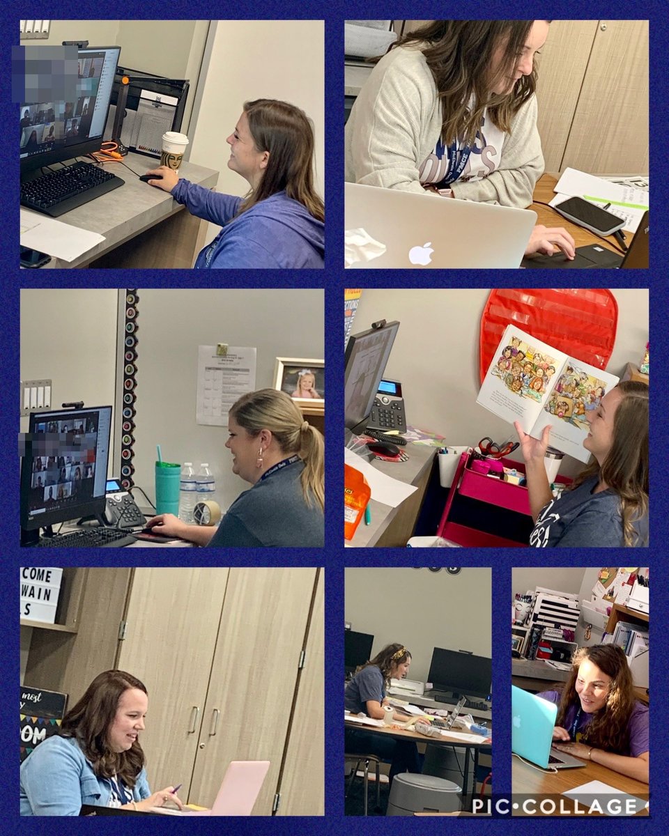 While it was not a typical first day of school, it was nice to hear our students voices and see their faces on Zoom. #PMCEOwls