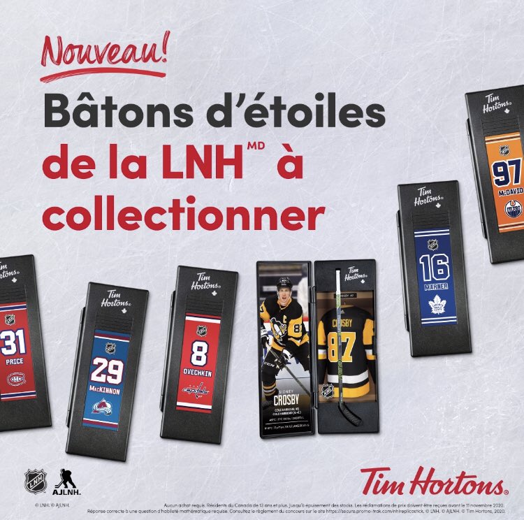 Central Female Hockey Association (@hockeyfemale) on Twitter photo Check out these brand new mini replica hockey sticks <a href="/TimHortons/">Tim Hortons</a>! You can collect all 6! Plus, if you find a golden stick, you can win a game used Crosby stick! Check out these brand new mini replica hockey sticks <a href="/TimHortons/">Tim Hortons</a>! You can collect all 6! Plus, if you find a golden stick, you can win a game used Crosby stick!