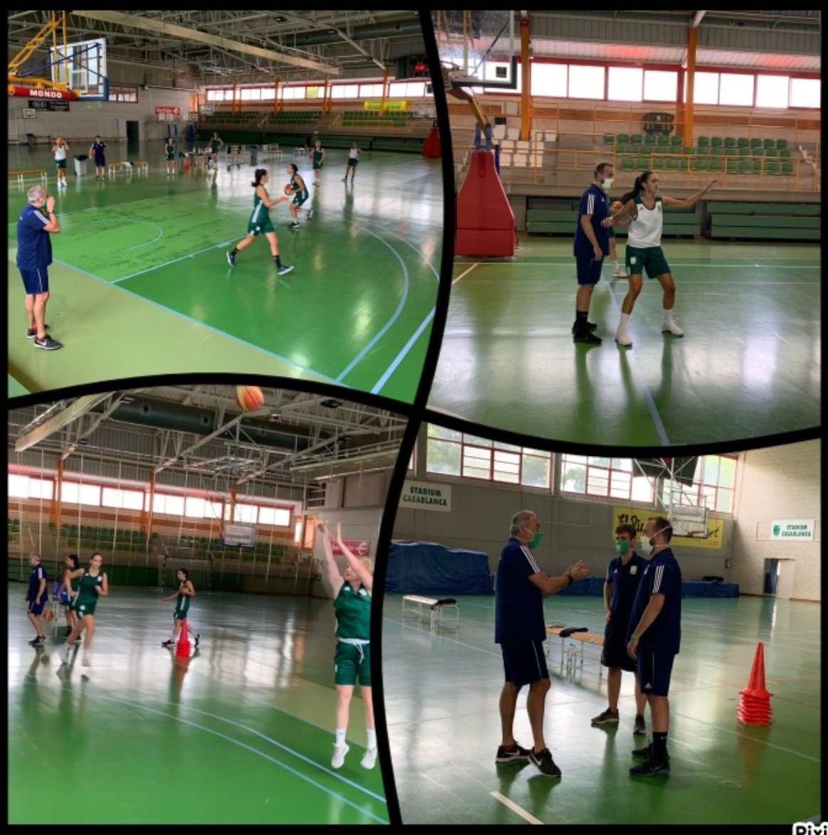 Comienzo de entrenamientos del equipo #LF2 en 
<a href="/stcasablancazgz/">Stadium Casablanca</a> Comenzando a conjuntar el grupo y engrasar la maquinaria. 💚🤍🤍💚