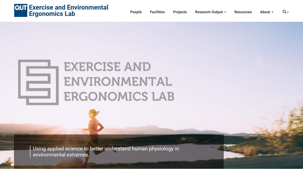 Geoff Minett (@geoffminett) on Twitter photo Various other ongoing projects explore health benefits of #thermaltherapy, thermoregulation in women, occupational #heatstrain, and more.
Check out our website to learn more about our people, facilities, and projects.
bit.ly/3aFTtEv Various other ongoing projects explore health benefits of #thermaltherapy, thermoregulation in women, occupational #heatstrain, and more.
Check out our website to learn more about our people, facilities, and projects.
bit.ly/3aFTtEv