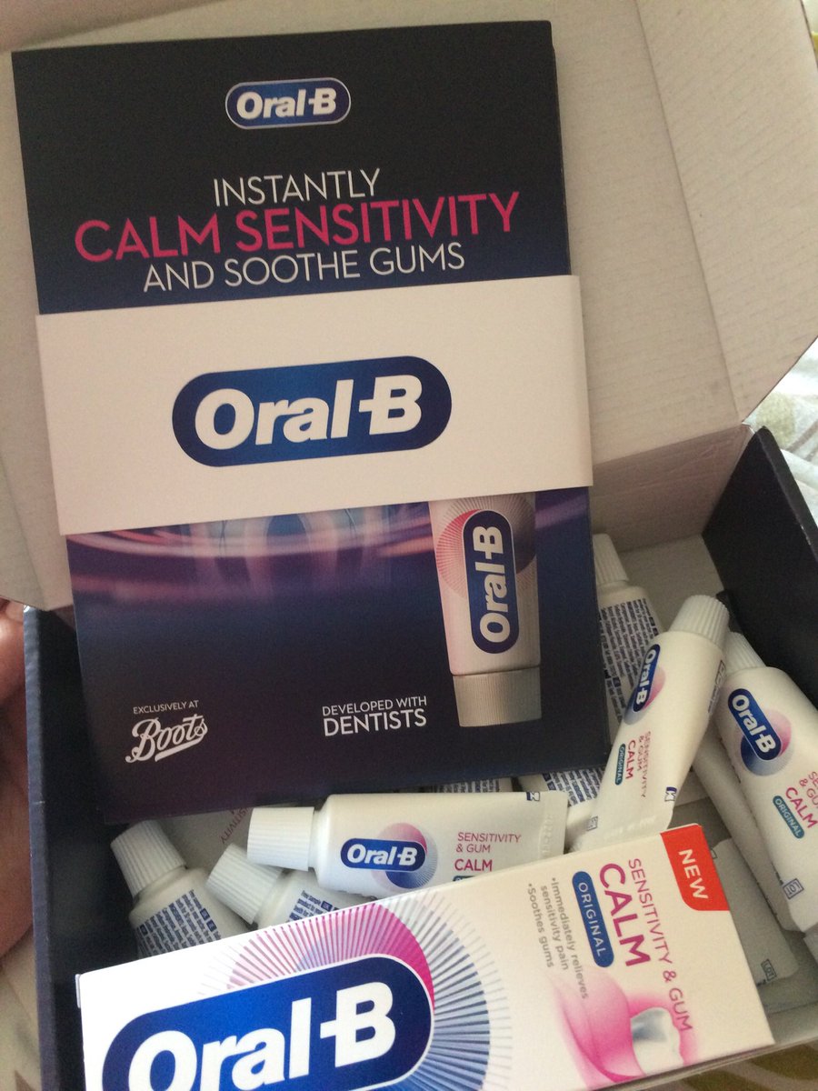 Super excited to start using @oralb_uk new Calm toothpaste. Who wants to try a sample?
#OralBCalm #instantrelief #savvycircle Exclusive to <a href="/BootsUK/">Boots</a>