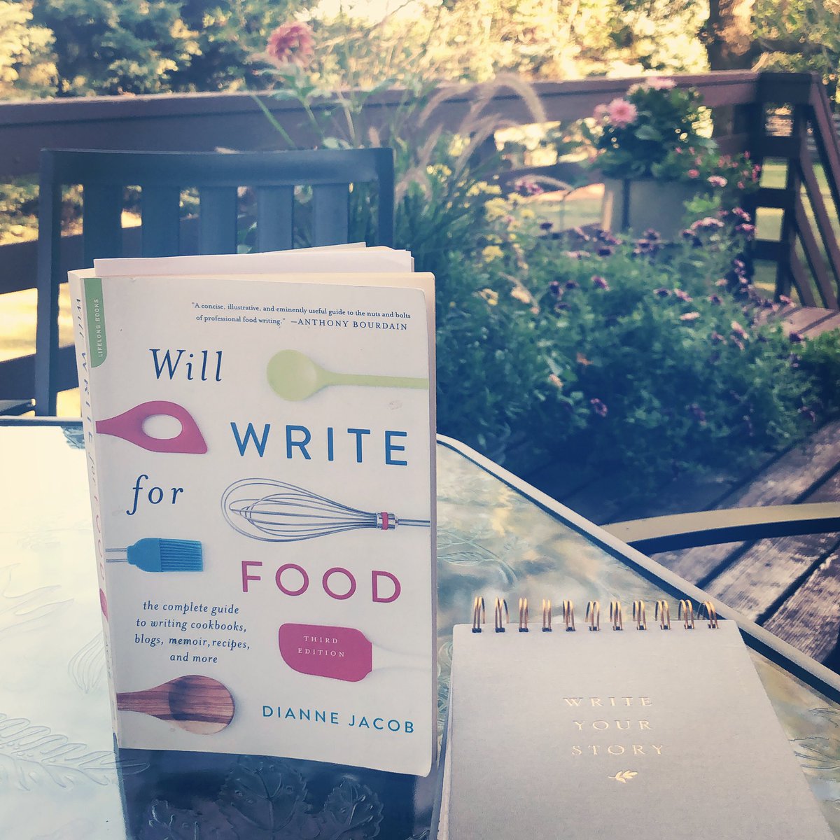 RandomSweets's tweet photo. Reading it one more time before a class with the author @diannemjacob on Saturday. I feel like a kid counting down the days to a school field trip. #willwriteforfood #author #cookbook https://t.co/khVkxaJmOE
