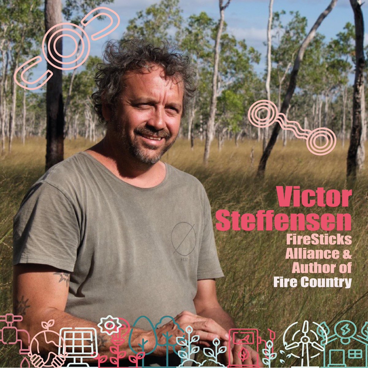 BeyondCrisisSer's tweet photo. Cultural cool fire burning will save this country for devastating fires, hear from the master, Victor Steffensen @FiresticksA share his wisdom! With Beth Hill, PhD on climate fire and community and Tracey Cooper as moderator https://t.co/C7FfUh1VN5 #climate https://t.co/wxCNJyC4at