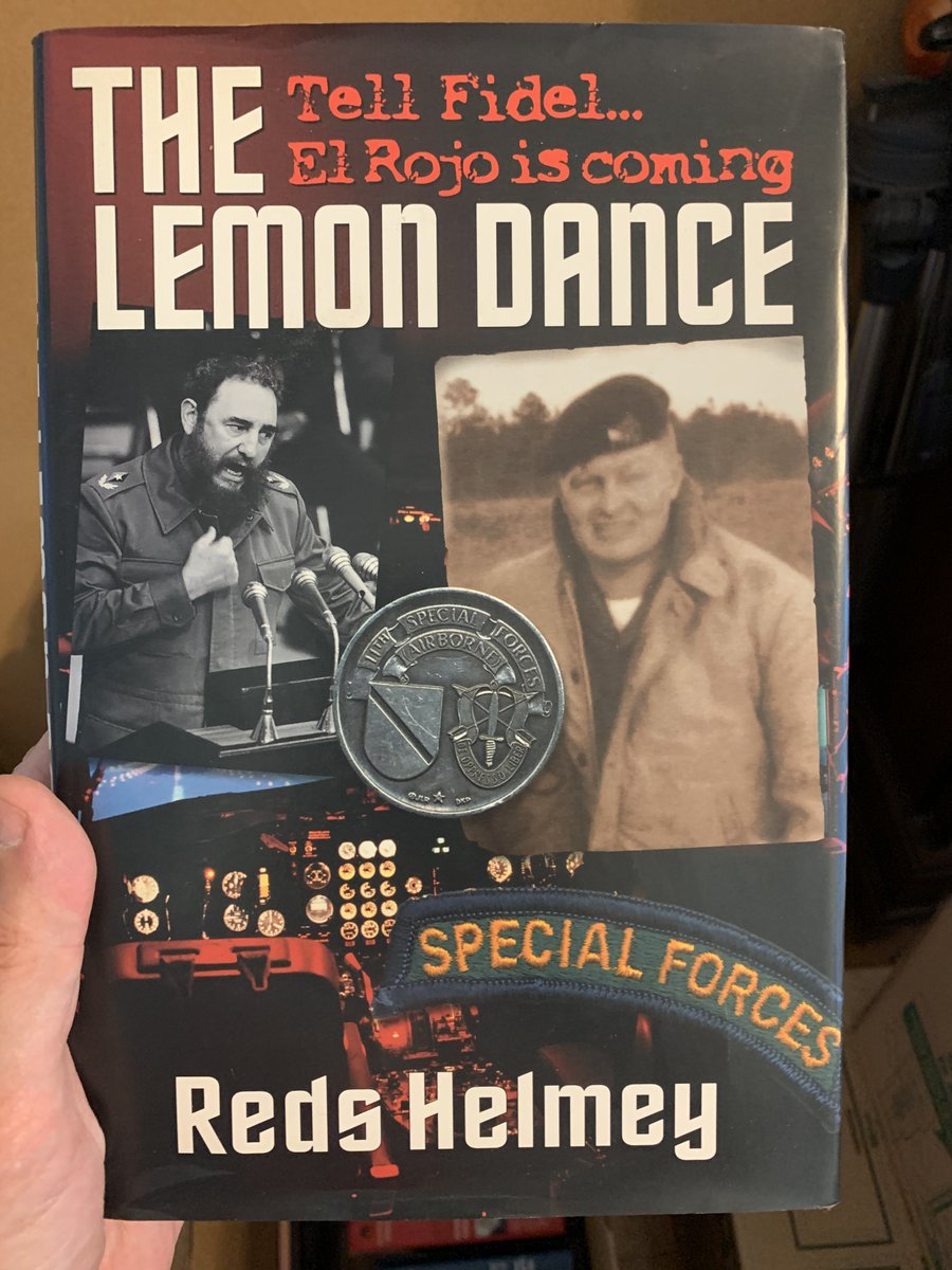 The autobiography of an ex-Green Beret who hijacked a plane to Cuba, then claimed that he'd done so as part of a grand conspiracy to kill Castro. He's now beloved in his native Savannah, where he sells copies of this book. (cc:  @ColinAMcRae)