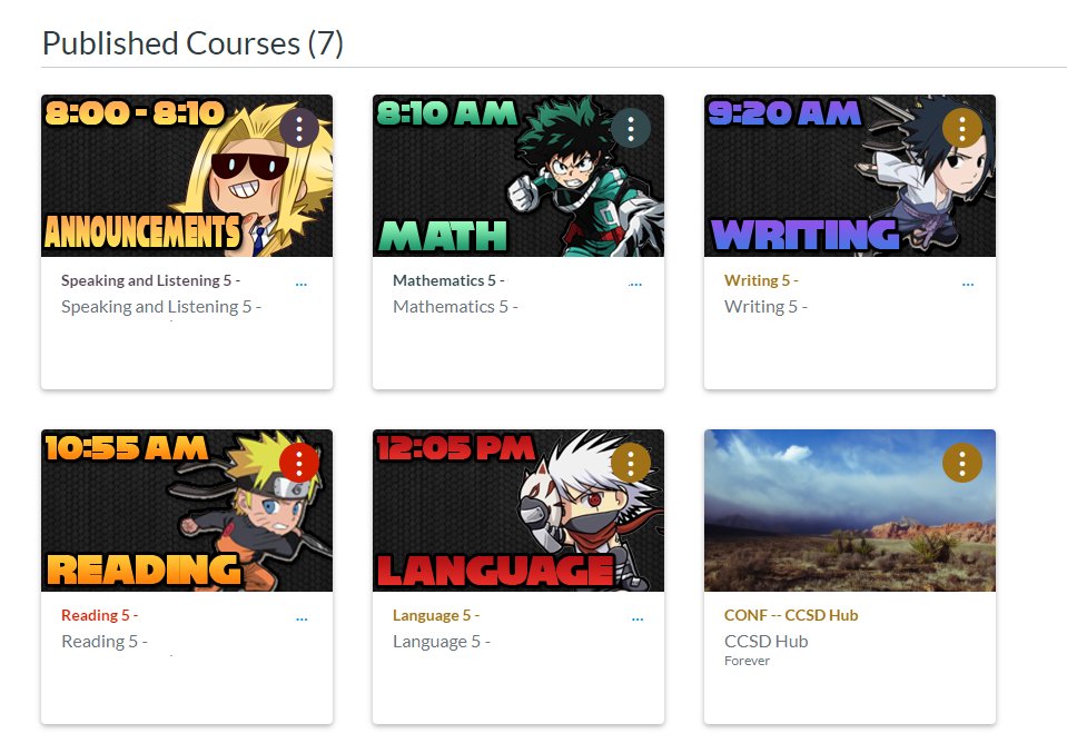 Courses are up and now its just getting way way ahead in my lesson planning. Hopefully everyone is having a great week! Am I a cool teacher or nah? #teachingfromhome