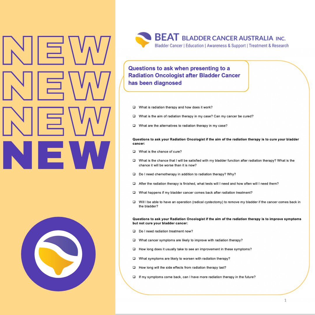 BEAT Bladder Cancer Australia Inc. tweet media