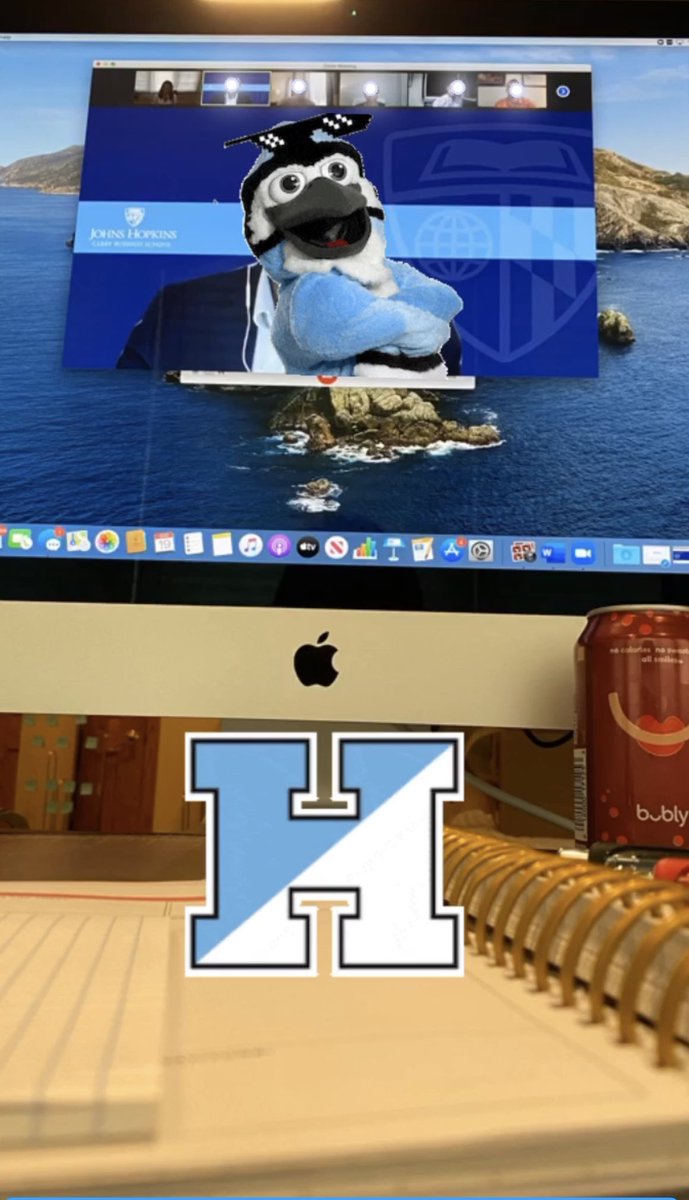 Enjoyed my afternoon meeting fellow Blue Jays at the virtual New Student Welcome Event with <a href="/JHUCarey/">Johns Hopkins Carey Business School</a> #proudtobeabluejay