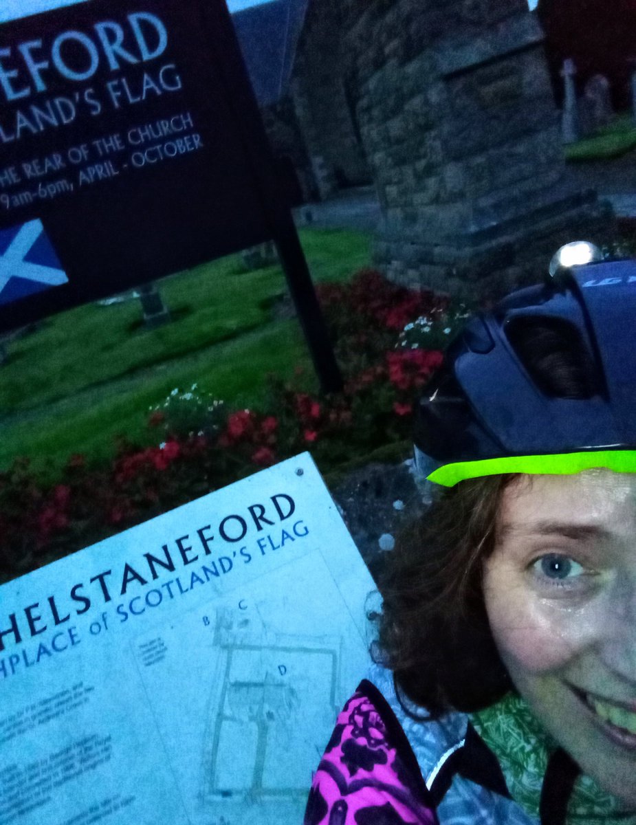 JorvikLass's tweet photo. After a civilised spin through #Athelstaneford, turned the corner at #Aberlady...& it was hoolie time on Day 3 of @YLSportive π¬ Easterly in #EastLothian this evening, with #StormEllen approaching from the west.... things are gonna get interesting!π ππ#YLSportive #CogsNCakes https://t.co/W652vfBH2j