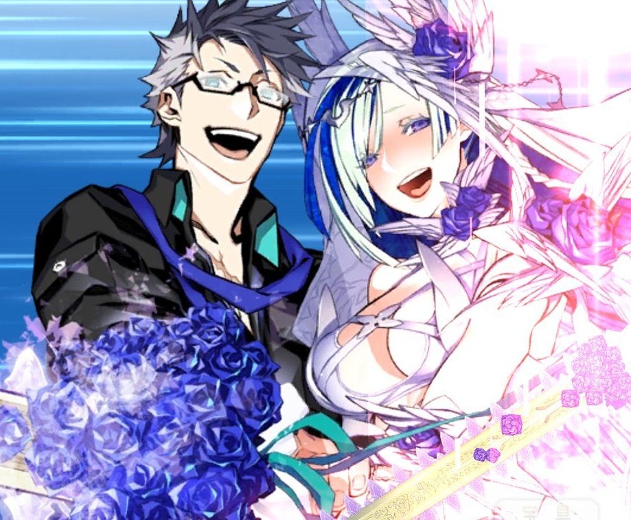 Numaのすけ 水着ブリュンヒルデ来ました 初日に来てくれたシグルドと揃えられて嬉しい シグルド ブリュンヒルデご夫妻のてぇてぇが大気圏に突入しました