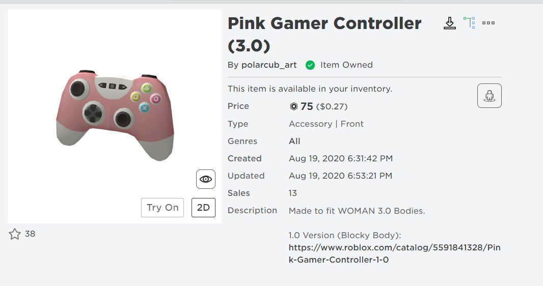 Dani On Twitter The First Controller Is Out For Woman 3 0 Bodies Every Other Controller Will Be Released Tomorrow That Fits Both Blocky And Woman Bodies Https T Co Owxtcr9str Https T Co Sxqn6fdqdb - 20 roblox body