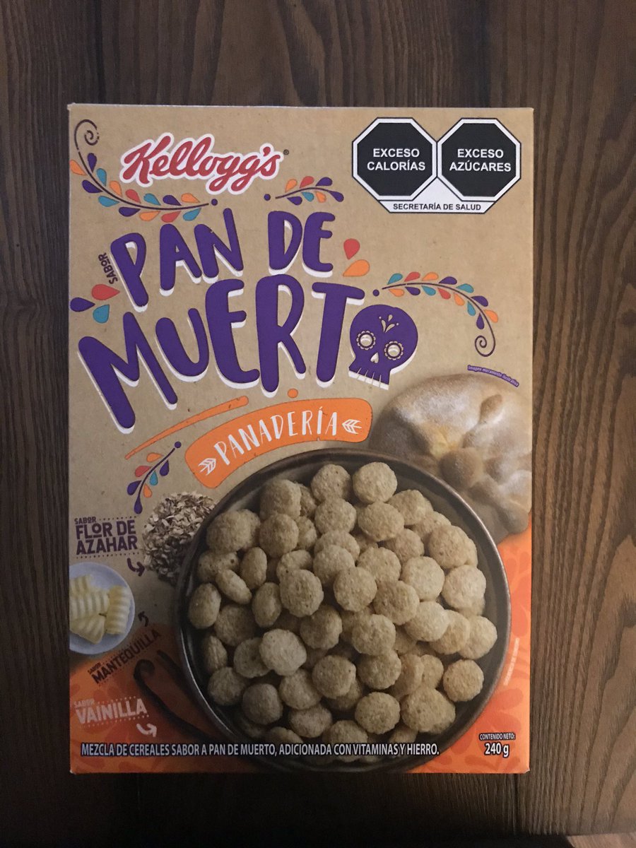 raypalacios's tweet photo. En un mundo donde más del 90% de los productos que encontraremos en el súper tendrán exceso de azúcar y exceso de calorías, que por lo menos valgan la pena de lo deliciosos (cómo el mismo pan de muerto). Este producto está que se mueren de lo rico (con todo y sarcasmo integrado) https://t.co/in5J8IQsJ4