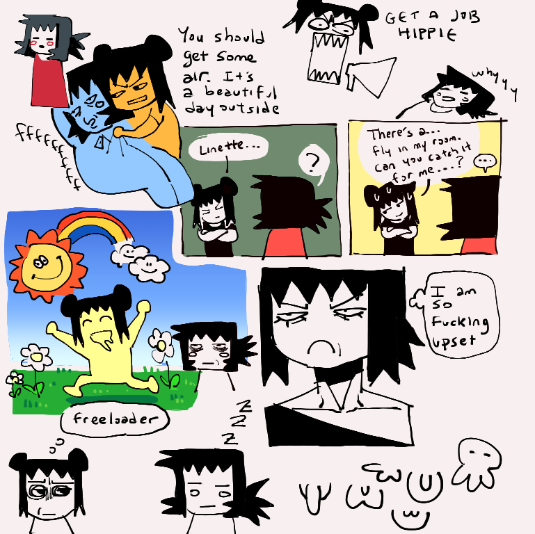truudy's
hairstyle in pic two by @/vintdoo 