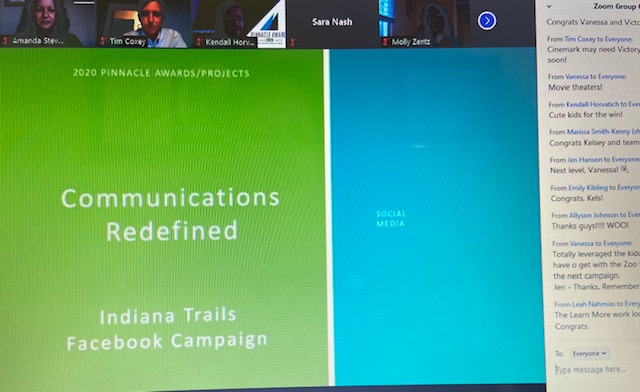 astevenson888's tweet photo. One #HoosierPinnacles Award for Indiana Trails Community's #socialmedia campaign by @CommRedefined... https://t.co/zRHuv8N3lA https://t.co/PQlz68WNTP
