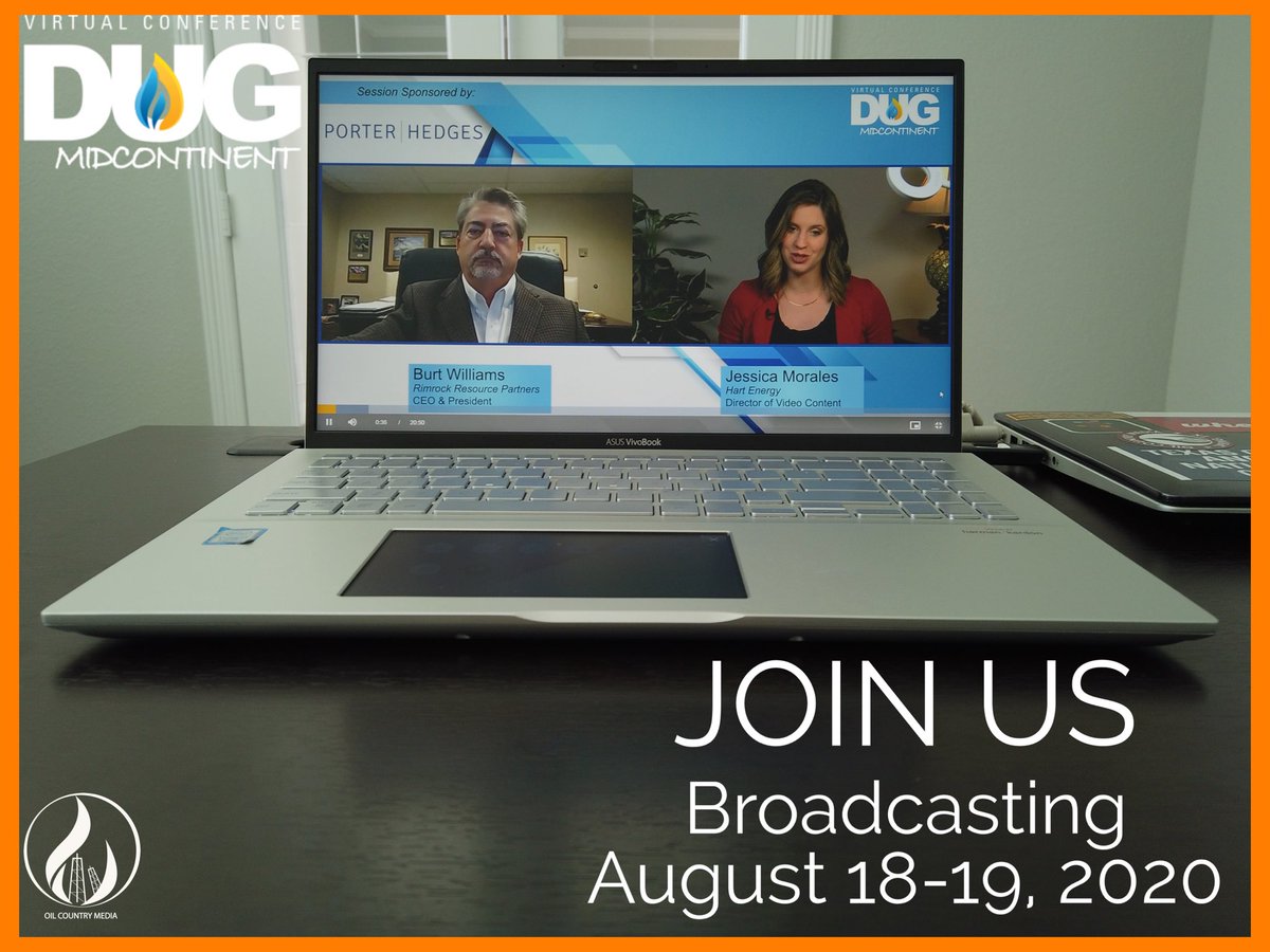 OilCountryMedia's tweet photo. #DUGMidcon’s Virtual Conference: The Golden SCOOP: Operator Spotlight. Learn Why Rimrock believed in Golden Trend’s reservoirs.
Burt Williams, CEO & President, Rimrock Resource Partners.
@JessicaMNews @hartenergy
#oilandgas #hartenergy #oilcountrymedia https://t.co/I9DDj5I2UD