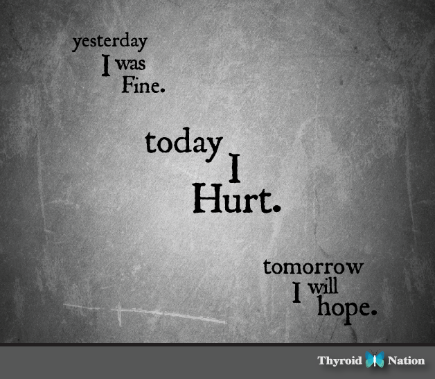 ThyroidNation's tweet photo. Can you stay positive??? https://t.co/ZdIjyiLwqU