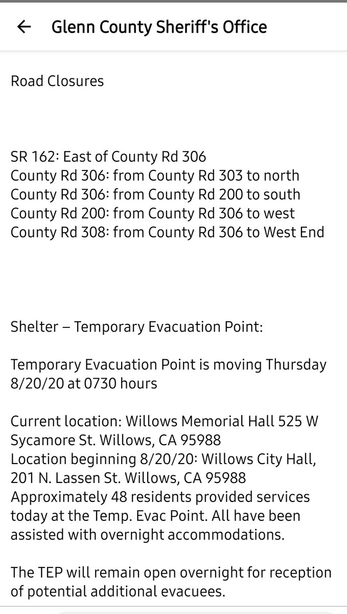 GlennCountyOES's tweet image. #GlennCounty update on #AugustComplex and #Ivoryfire 
For full post go to:
m.facebook.com/story.php?stor…