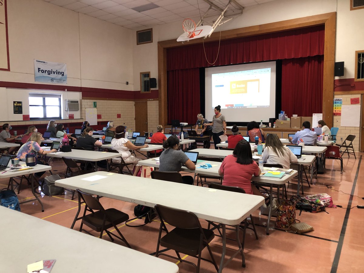 Our classroom teachers were working hard today on technology integration ideas for the classroom.  So many new ideas and great things shared among amazing staff!  Thank you Kelly Moeller for leading and all our teachers for adding exciting ideas!