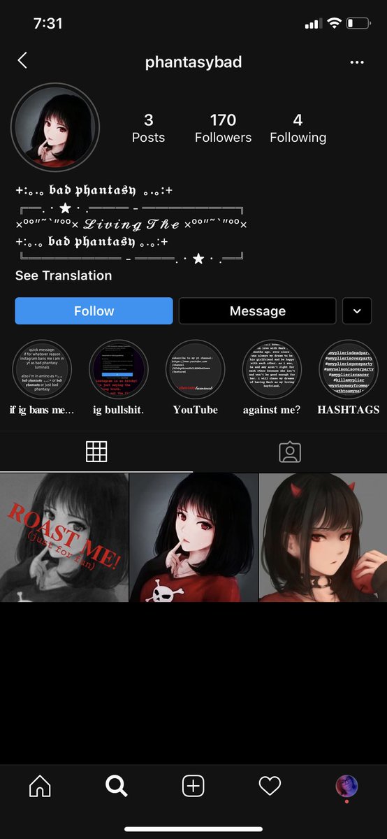 DeepThoughts_04's tweet photo. Please spread this message to warn everyone because Amy is in danger and this person is sending hating towards her and I don’t want Amy getting hurt or something. Part of me wants mark to see this but at the same time I don’t but he needs to know what’s happening. @markiplier https://t.co/F7pzZCfx4S