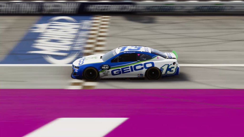 Checkered flag is in the air at <a href="/MISpeedway/">Michigan International Speedway</a>! 

Dan Buttafuoco (<a href="/LuckyDog_38/">Daniel Buttafuoco</a>) brings home a fourth-place finish and moves on to round two at <a href="/phoenixraceway/">Phoenix Raceway</a>. 

Tough race for Kyle Arnold (<a href="/red4424/">Red Arnold</a>) as the #GEICOMilitary Camaro received contact from others.