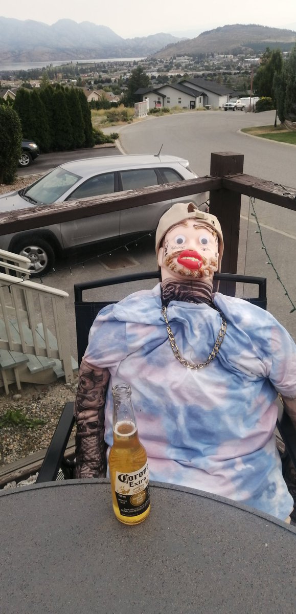 PostMarkPostAl1's tweet image. COVID isn't over yet! Beer o'clock with a friend @PostMalone