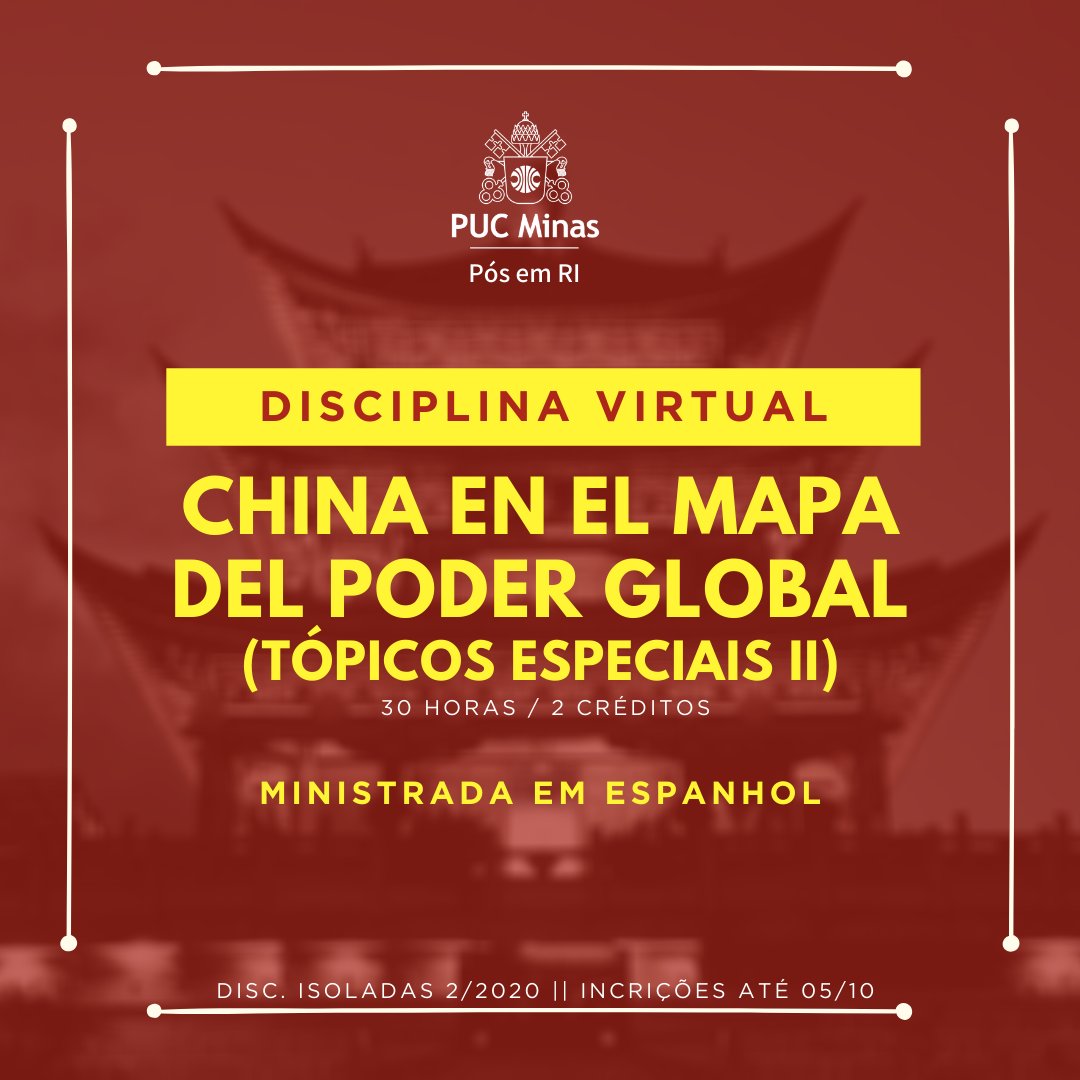 DPTO RI PUC MINAS tweet media