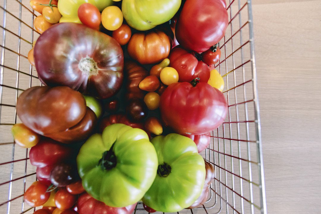 The best cuisine starts with the best ingredients. It doesn't get much better than fresh off the vine tomatoes height of summer.