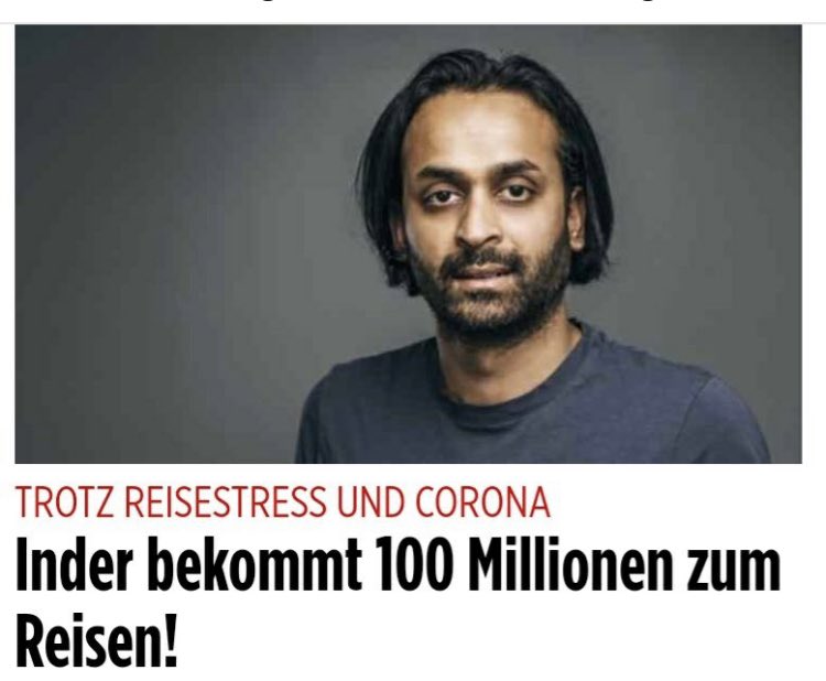 Naren Shaam ist in Indien aufgewachsen, in Harvard studiert und hat bewusst in #Berlin gegründet. Sein smartes Reiseportal #Omio ist eine der wertvollsten Tech-Firmen Deutschlands und hat gerade 100 Mio. $ von Investoren erhalten. Große Leistung.

Und #Bild titelt diesen Dreck:
