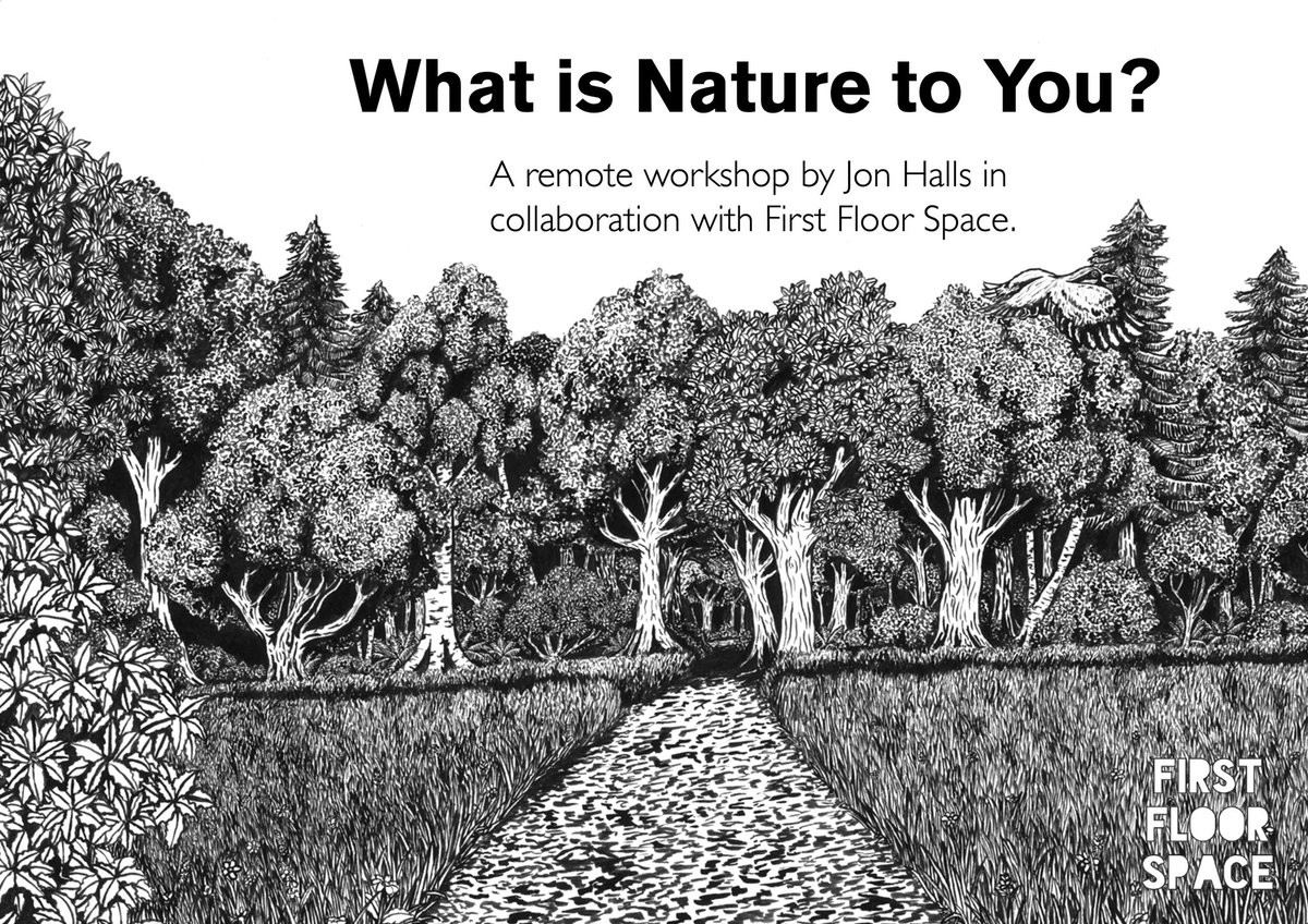 FirstFloorSpace's tweet image. Artist Jon Halls’ online workshop 🌱'What is Nature to You?'🌱 is live! The first of a series of projects designed for you by our resident artists. This 3 week project centred around recording nature in your area while social distancing from the space 🌿 firstfloorspace.co.uk/projects