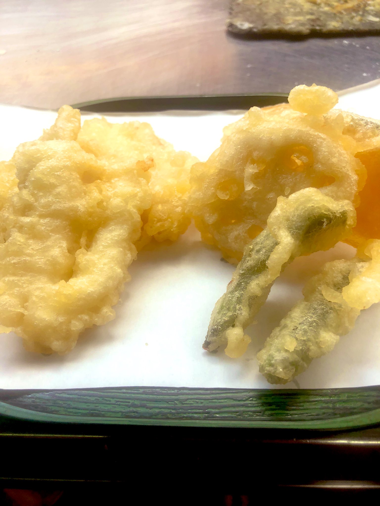 大橋屋 本日の天ぷらの盛り合わせです エビ天ぷら イカ天ぷら ヒラメ天ぷら 野菜天ぷら T Co Sethx7umuj Twitter