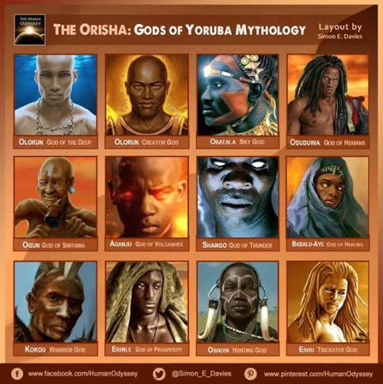 The Ogisos are of the lineage of the creation God (Osanubua) whose youngest son believed by the Igodomigodo people and Yoruba people to have chosen a snail release endless stream of sand resulting in the emergence of land from the waters where he became the ruler of the Earth.