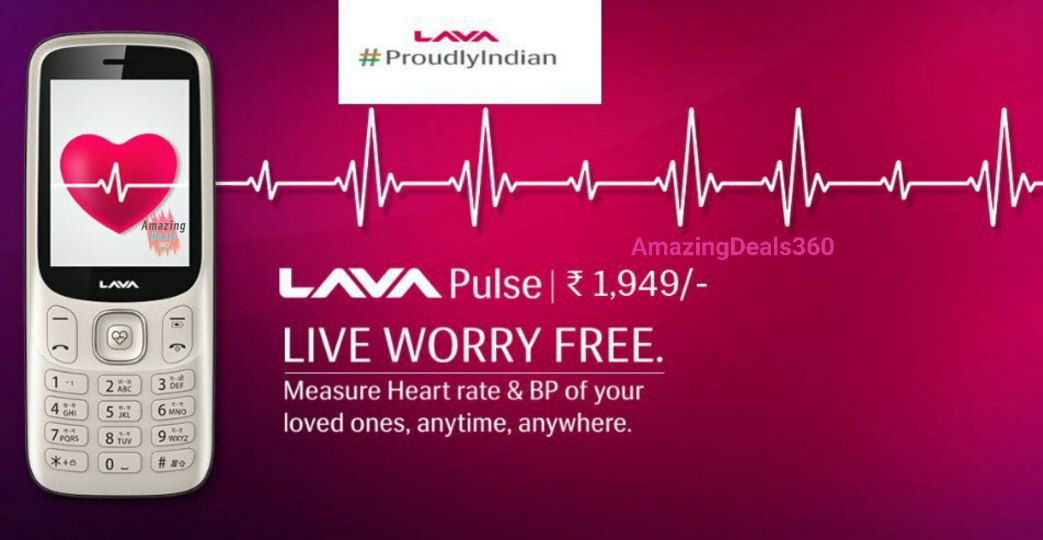 Amazingdeals360's tweet photo. Lava Pulse [Indian Brand] 

Feature Phone With BP &amp; Heart Rate Monitor - Coming soon

🔴 Stay Tuned For More Information

#LavaPulse #MadeInIndia #ComingSoon https://t.co/edqPV9Z9BO
