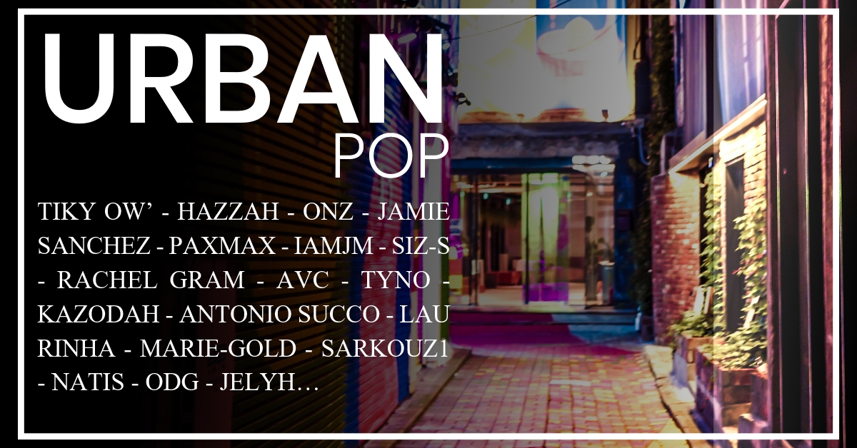 aficiaOff's tweet photo. On passe en mode #UrbanPop et c'est en très bonne compagnie !
👨🎤 #TikyOw', #Hazzah, #JamieSanchez, #Paxmax, #SizS, #Tyno, #Kazodah, #AntonioSucco, #LauRinha, #MarieGold, #Sarkouz1, #Jelyh...
👉 https://t.co/K6MvrIvFXu https://t.co/e5JVVTMfQ2