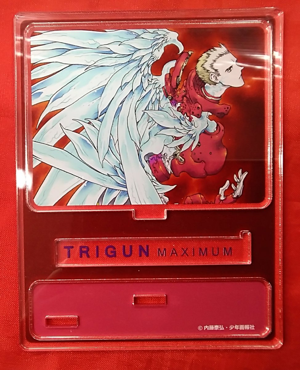 入荷情報】 内藤泰弘の世界展で販売された「トライガンマキシマム