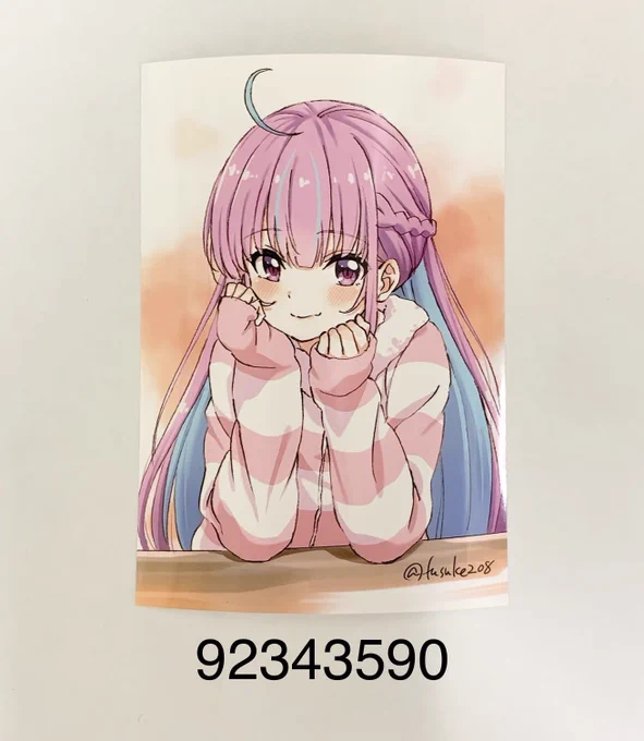 ネットプリント復刻配信
画像と番号はセブンの物です
◆セブンイレブンはL版フォト用紙のみ
8/27のPM23:59まで
◆ファミマ、ローソンは「ネットワークプリント」を選択してユーザー番号「YHLQ5PYYH3」を入力
8/28のAM10時頃まで
※セブンはオリジナルに近い色、ファミマ・ローソンは淡めに出ます 