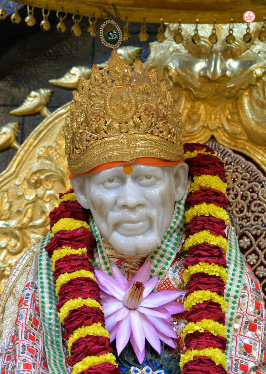 SSSTShirdi's tweet photo. *श्री साईबाबा संस्थान विश्वस्तव्यवस्था,शिर्डी*
     *गुरूवार दि.२० ऑगस्ट २०२०*
      *🌹शिर्डी माझे पंढरपूर आरती 🌹* https://t.co/NpE7jE72Vr