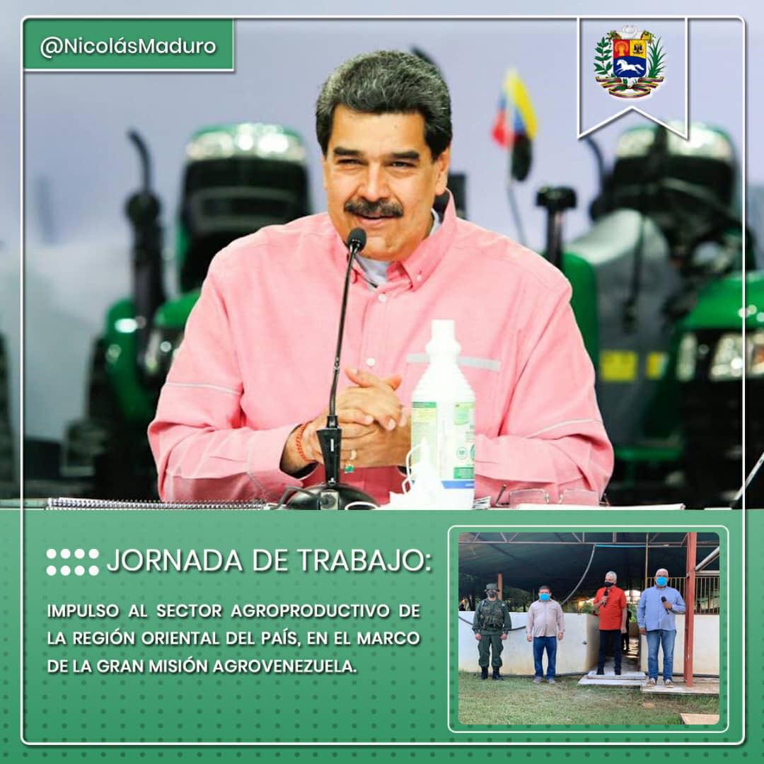 Presenté al país la propuesta para la etapa de relanzamiento de la Gran Misión AgroVenezuela, esta debe ser debatida por todos los sectores. La elaboré con base en las recomendaciones del Movimiento Campesino y contiene planes para impulsar el desarrollo productivo nacional.