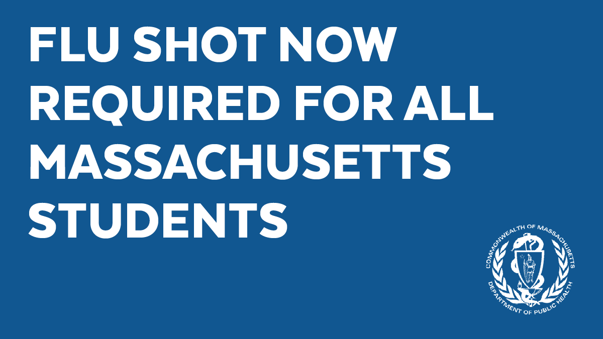 Flu shot now required for all Massachusetts students 